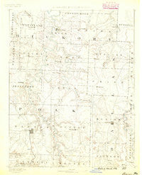 Bolivar Missouri Historical topographic map, 1:125000 scale, 30 X 30 Minute, Year 1884
