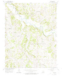 Bona Missouri Historical topographic map, 1:24000 scale, 7.5 X 7.5 Minute, Year 1956