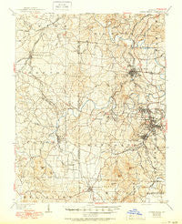 Bonne Terre Missouri Historical topographic map, 1:62500 scale, 15 X 15 Minute, Year 1905