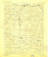 Boonville Missouri Historical topographic map, 1:125000 scale, 30 X 30 Minute, Year 1888