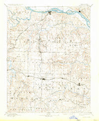 Boonville Missouri Historical topographic map, 1:125000 scale, 30 X 30 Minute, Year 1888