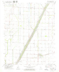 Bragg City Missouri Historical topographic map, 1:24000 scale, 7.5 X 7.5 Minute, Year 1978