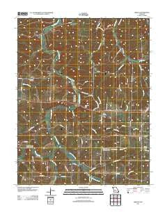 Branch Missouri Historical topographic map, 1:24000 scale, 7.5 X 7.5 Minute, Year 2011