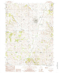 Braymer Missouri Historical topographic map, 1:24000 scale, 7.5 X 7.5 Minute, Year 1984