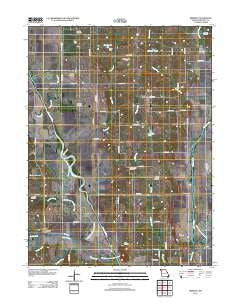 Brimson Missouri Historical topographic map, 1:24000 scale, 7.5 X 7.5 Minute, Year 2012