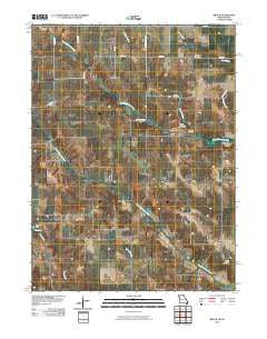 Brock Missouri Historical topographic map, 1:24000 scale, 7.5 X 7.5 Minute, Year 2010