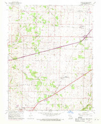 Brookline Missouri Historical topographic map, 1:24000 scale, 7.5 X 7.5 Minute, Year 1960