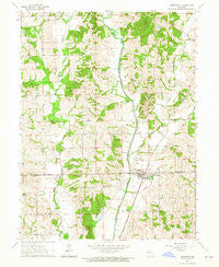 Browning Missouri Historical topographic map, 1:24000 scale, 7.5 X 7.5 Minute, Year 1964