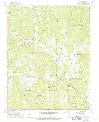 Brunot Missouri Historical topographic map, 1:24000 scale, 7.5 X 7.5 Minute, Year 1968
