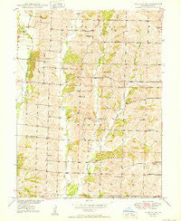 Bucklin NW Missouri Historical topographic map, 1:24000 scale, 7.5 X 7.5 Minute, Year 1950