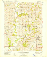 Bucklin Missouri Historical topographic map, 1:24000 scale, 7.5 X 7.5 Minute, Year 1950