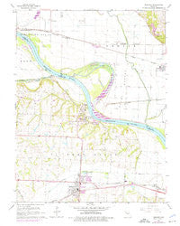 Buckner Missouri Historical topographic map, 1:24000 scale, 7.5 X 7.5 Minute, Year 1965