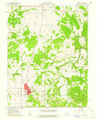 Buffalo Missouri Historical topographic map, 1:24000 scale, 7.5 X 7.5 Minute, Year 1961