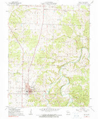 Buffalo Missouri Historical topographic map, 1:24000 scale, 7.5 X 7.5 Minute, Year 1961