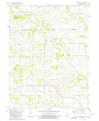Bunker Hill Missouri Historical topographic map, 1:24000 scale, 7.5 X 7.5 Minute, Year 1980