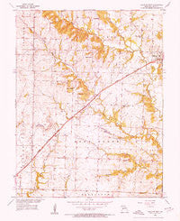 Calhoun West Missouri Historical topographic map, 1:24000 scale, 7.5 X 7.5 Minute, Year 1953