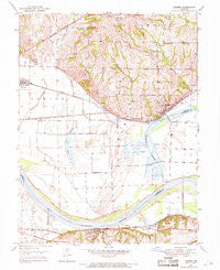 Camden Missouri Historical topographic map, 1:24000 scale, 7.5 X 7.5 Minute, Year 1950