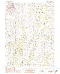 Cameron East Missouri Historical topographic map, 1:24000 scale, 7.5 X 7.5 Minute, Year 1984