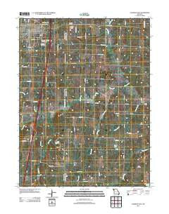 Cameron East Missouri Historical topographic map, 1:24000 scale, 7.5 X 7.5 Minute, Year 2012
