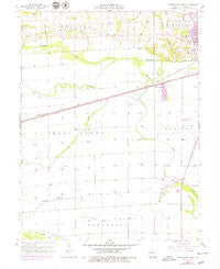 Carrollton West Missouri Historical topographic map, 1:24000 scale, 7.5 X 7.5 Minute, Year 1956