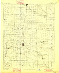 Carthage Missouri Historical topographic map, 1:125000 scale, 30 X 30 Minute, Year 1894
