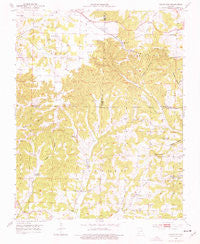 Cedar Gap Missouri Historical topographic map, 1:24000 scale, 7.5 X 7.5 Minute, Year 1951