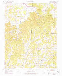 Cedar Gap Missouri Historical topographic map, 1:24000 scale, 7.5 X 7.5 Minute, Year 1951