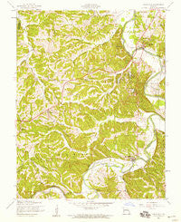Cedar Hill Missouri Historical topographic map, 1:24000 scale, 7.5 X 7.5 Minute, Year 1954