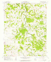 Cedar Vista Missouri Historical topographic map, 1:24000 scale, 7.5 X 7.5 Minute, Year 1961