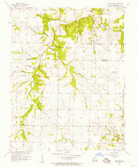 Cedarville Missouri Historical topographic map, 1:24000 scale, 7.5 X 7.5 Minute, Year 1956