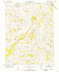 Centerview Missouri Historical topographic map, 1:24000 scale, 7.5 X 7.5 Minute, Year 1954