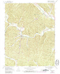 Centerville Missouri Historical topographic map, 1:24000 scale, 7.5 X 7.5 Minute, Year 1968