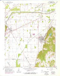 Chaffee Missouri Historical topographic map, 1:24000 scale, 7.5 X 7.5 Minute, Year 1963
