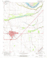 Charleston Missouri Historical topographic map, 1:24000 scale, 7.5 X 7.5 Minute, Year 1969
