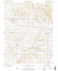 Chilhowee Missouri Historical topographic map, 1:24000 scale, 7.5 X 7.5 Minute, Year 1955