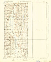 Chula Missouri Historical topographic map, 1:62500 scale, 15 X 15 Minute, Year 1924