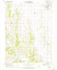 Clarence Missouri Historical topographic map, 1:24000 scale, 7.5 X 7.5 Minute, Year 1971