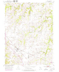 Clark Missouri Historical topographic map, 1:24000 scale, 7.5 X 7.5 Minute, Year 1953
