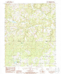 Clear Springs Missouri Historical topographic map, 1:24000 scale, 7.5 X 7.5 Minute, Year 1987
