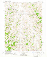 Cleopatra Missouri Historical topographic map, 1:24000 scale, 7.5 X 7.5 Minute, Year 1964