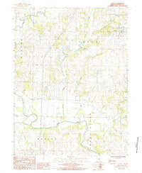 Coffey Missouri Historical topographic map, 1:24000 scale, 7.5 X 7.5 Minute, Year 1984