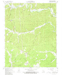 Corridon Missouri Historical topographic map, 1:24000 scale, 7.5 X 7.5 Minute, Year 1967