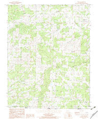Couch Missouri Historical topographic map, 1:24000 scale, 7.5 X 7.5 Minute, Year 1982