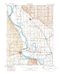 Craig Missouri Historical topographic map, 1:62500 scale, 15 X 15 Minute, Year 1920
