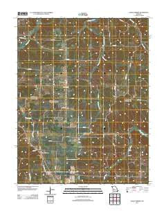 Cross Timbers Missouri Historical topographic map, 1:24000 scale, 7.5 X 7.5 Minute, Year 2011