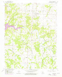 Dadeville Missouri Historical topographic map, 1:24000 scale, 7.5 X 7.5 Minute, Year 1955