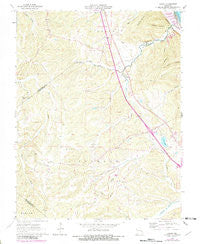 Danby Missouri Historical topographic map, 1:24000 scale, 7.5 X 7.5 Minute, Year 1964