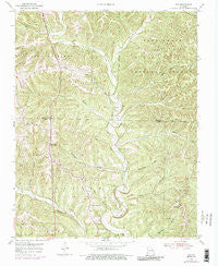 Day Missouri Historical topographic map, 1:24000 scale, 7.5 X 7.5 Minute, Year 1955