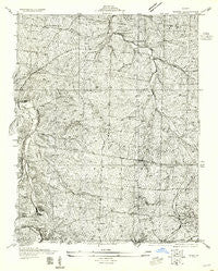 De Soto SE Missouri Historical topographic map, 1:24000 scale, 7.5 X 7.5 Minute, Year 1955