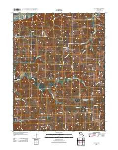 De Kalb Missouri Historical topographic map, 1:24000 scale, 7.5 X 7.5 Minute, Year 2012
